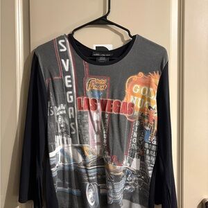 Las Vegas Graphic Long Sleeve Shirt